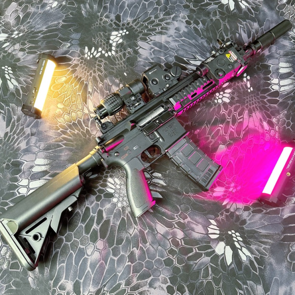 基础满配HK416电动氺宝宝玩具