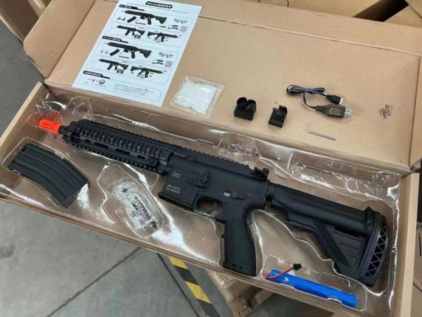 hk416电动水宝宝玩具（主体尼龙）金属齿轮
